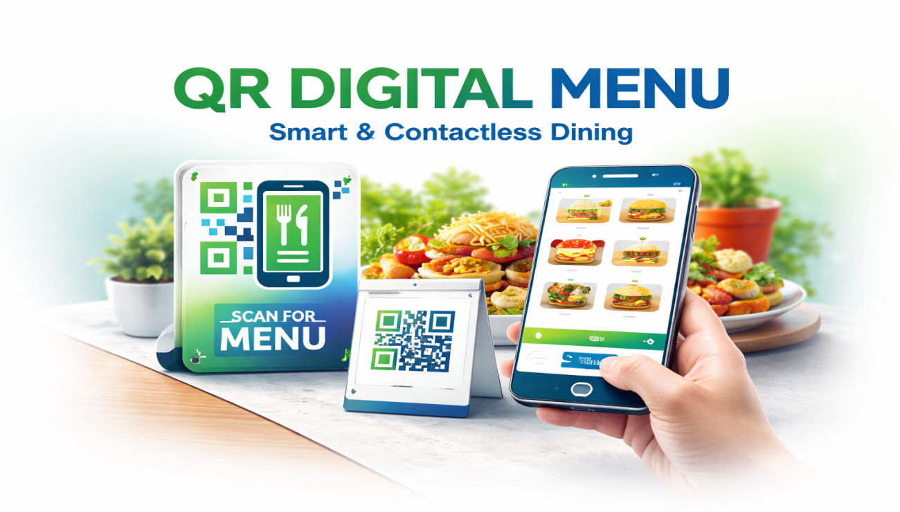 QR Digital Menu: Restaurant Business Ko Smart Banane Ka Sabse Aasan Tarika